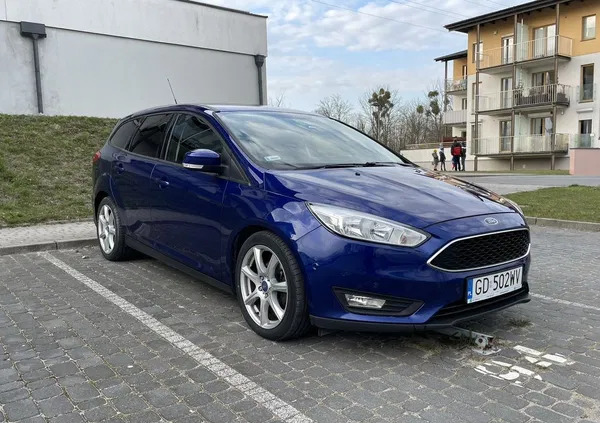 ford pomorskie Ford Focus cena 39900 przebieg: 157000, rok produkcji 2016 z Gdańsk